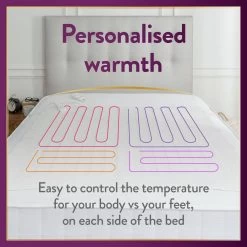 Slumberdown Perfectly Warm Luxury Electric Blanket-King Dual -Household Items Sale 4746731 R Z004A