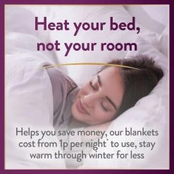 Slumberdown Perfectly Warm Luxury Electric Blanket-King Dual -Household Items Sale 4746731 R Z007A