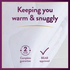 Slumberdown Perfectly Warm Luxury Electric Blanket-King Dual -Household Items Sale 4746731 R Z011A