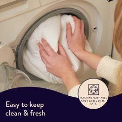 Dreamland Organic Cotton Warming Mattress Protector-Double -Household Items Sale 4886299 R Z008A