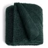 Habitat Faux Shearling Throw - Green - 125X150cm -Household Items Sale 5796261 R Z001A