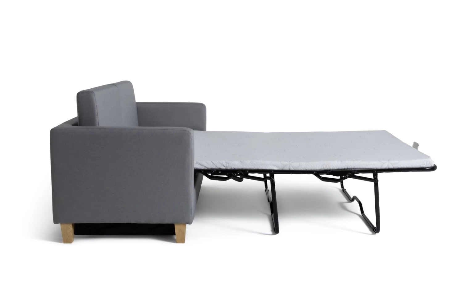 Habitat Rosie 2 Seater Fabric Sofa Bed - Light Grey 6 Habitat Rosie 2 Seater Fabric Sofa Bed - Light Grey - Image 4