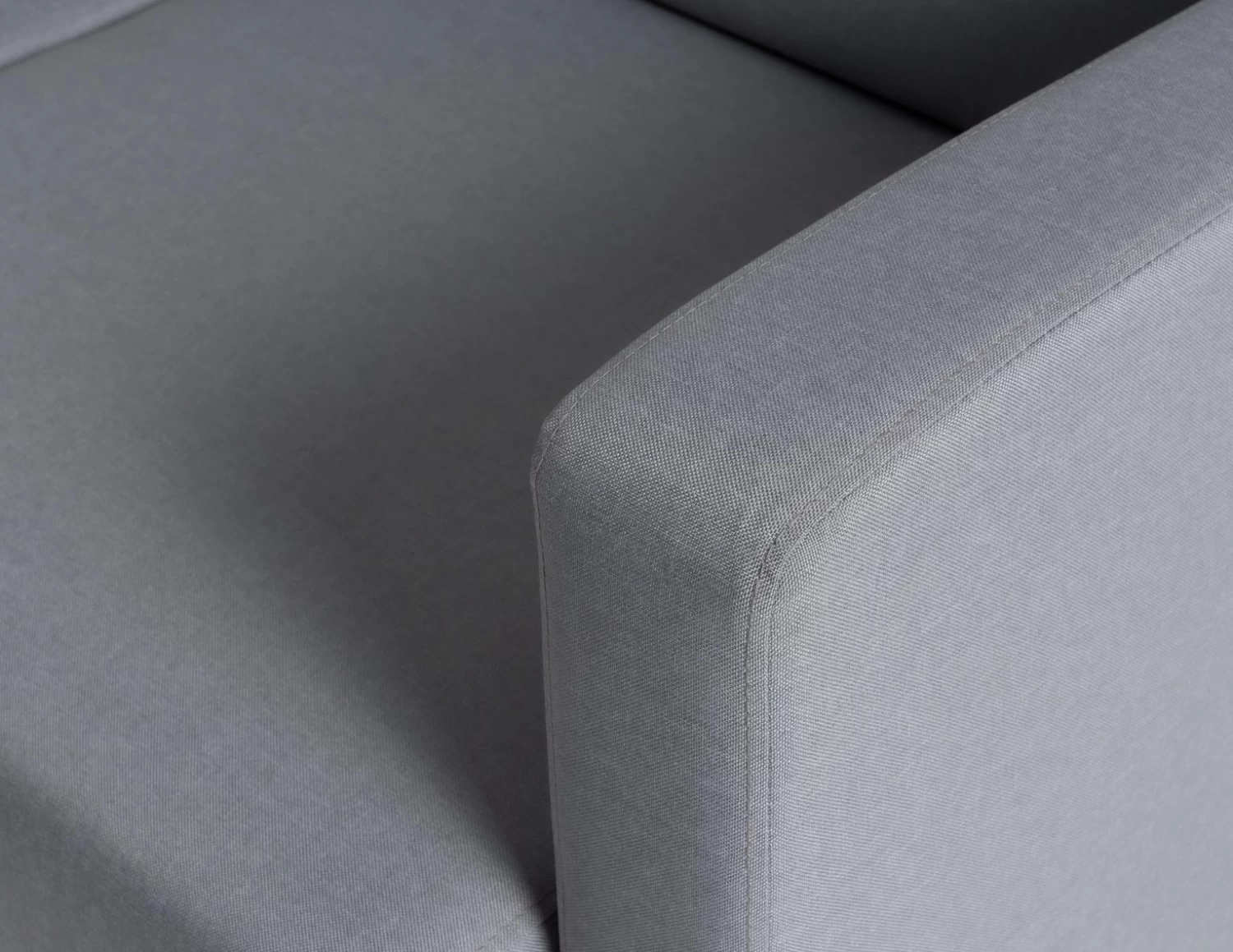 Habitat Rosie 2 Seater Fabric Sofa Bed - Light Grey 7 Habitat Rosie 2 Seater Fabric Sofa Bed - Light Grey - Image 5