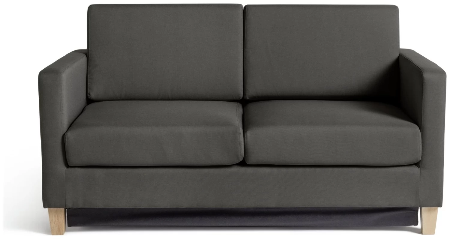 Habitat Rosie 2 Seater Fabric Sofa Bed - Grey 3 Habitat Rosie 2 Seater Fabric Sofa Bed - Grey