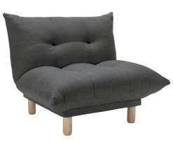 Habitat Kota Fabric Armchair - Charcoal -Household Items Sale 7636305 R Z008A