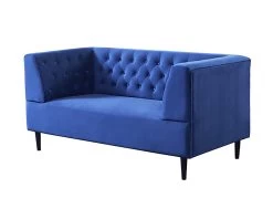 Habitat Blake Velvet 2 Seater Sofa - Navy Blue 15 Habitat Blake Velvet 2 Seater Sofa - Navy Blue -Household Items Sale 8133467 R Z002A