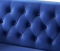 Habitat Blake Velvet 2 Seater Sofa - Navy Blue 18 Habitat Blake Velvet 2 Seater Sofa - Navy Blue -Household Items Sale 8133467 R Z005A