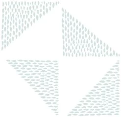 Habitat Stockholm Diamond Dash Duck Egg Bedding Set - Single -Household Items Sale 8277385 R Z017A