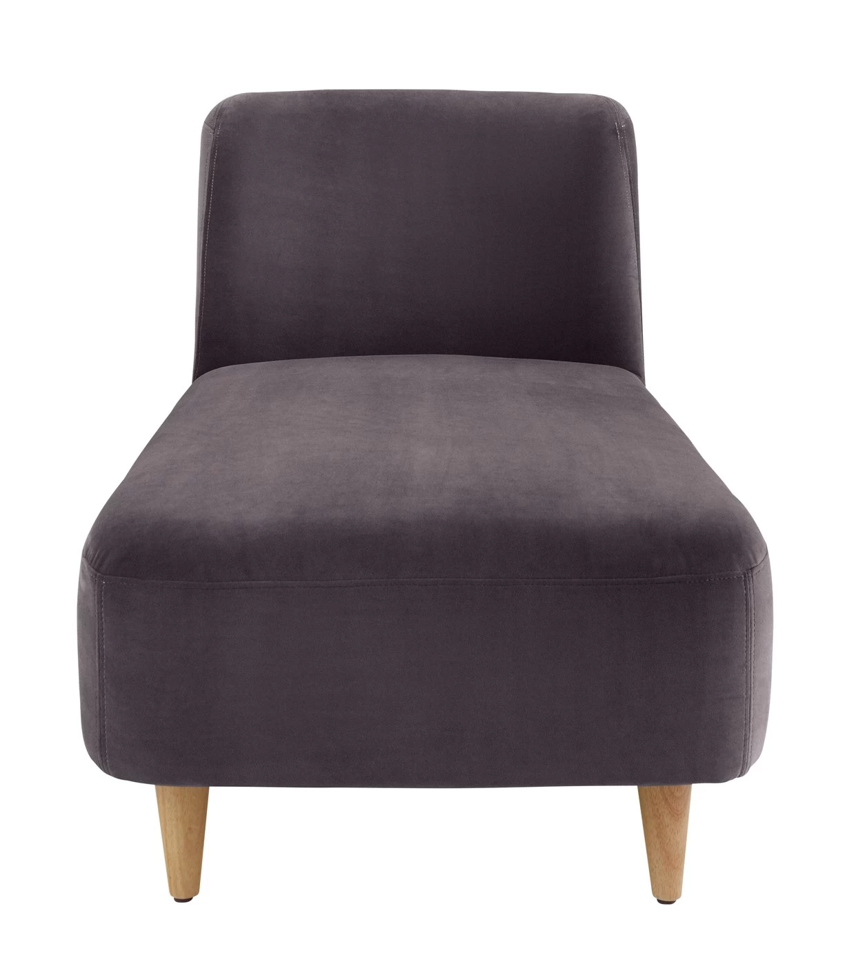 Habitat Daisy Velvet Corner Chaise Sofa - Grey 6 Habitat Daisy Velvet Corner Chaise Sofa - Grey - Image 4