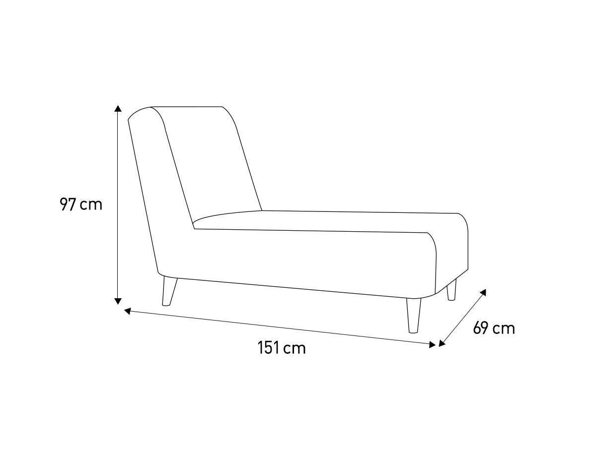 Habitat Daisy Velvet Corner Chaise Sofa - Grey 8 Habitat Daisy Velvet Corner Chaise Sofa - Grey - Image 6