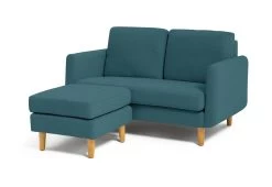 Habitat Remi Fabric 2 Seater Chaise Sofa In A Box - Teal 15 Habitat Remi Fabric 2 Seater Chaise Sofa In A Box - Teal -Household Items Sale 8904665 R Z002A