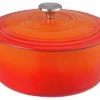 Habitat 5.3 Litre Cast Iron Casserole Dish - Orange -Household Items Sale 8906175 R Z001A