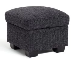Habitat Lisbon Fabric Storage Footstool - Charcoal 12 Habitat Lisbon Fabric Storage Footstool - Charcoal -Household Items Sale 8909086 R Z002A