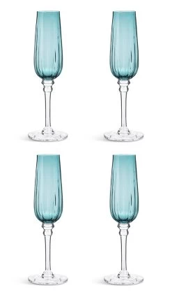 Habitat Japonica Set Of 4 Prosecco Glasses