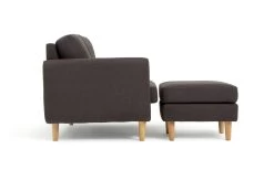 Habitat Remi Fabric 2 Seater Chaise Sofa In A Box - Charcoal -Household Items Sale 9202304 R Z003A