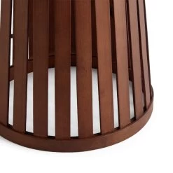 Habitat Achille Bamboo Table Lamp - Walnut & White 14 Habitat Achille Bamboo Table Lamp - Walnut & White -Household Items Sale 9202414 R Z003A