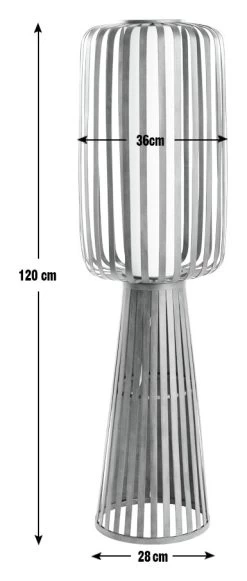 Habitat Achille Floor Lamp - Walnut -Household Items Sale 9202483 R E001