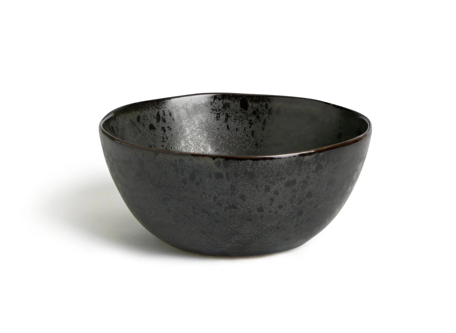 Habitat Preto 12 Piece Stoneware Dinner Set - Black 6 Habitat Preto 12 Piece Stoneware Dinner Set - Black - Image 4