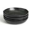 Habitat Preto 4 Piece Stoneware Pasta Bowls - Black 1 Habitat Preto 4 Piece Stoneware Pasta Bowls - Black -Household Items Sale 9310791 R Z001A