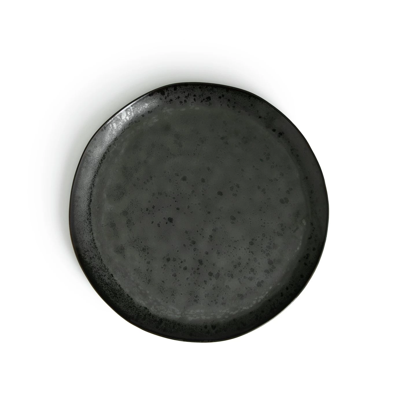 Habitat Preto Stoneware Serving Platter - Black 6 Habitat Preto Stoneware Serving Platter - Black - Image 4