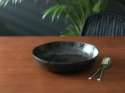 Habitat Preto Stoneware Serving Bowl - Black 11 Habitat Preto Stoneware Serving Bowl - Black -Household Items Sale 9310856 R Z002C