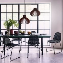 Habitat Achille Plywood Pendant Shade - Walnut