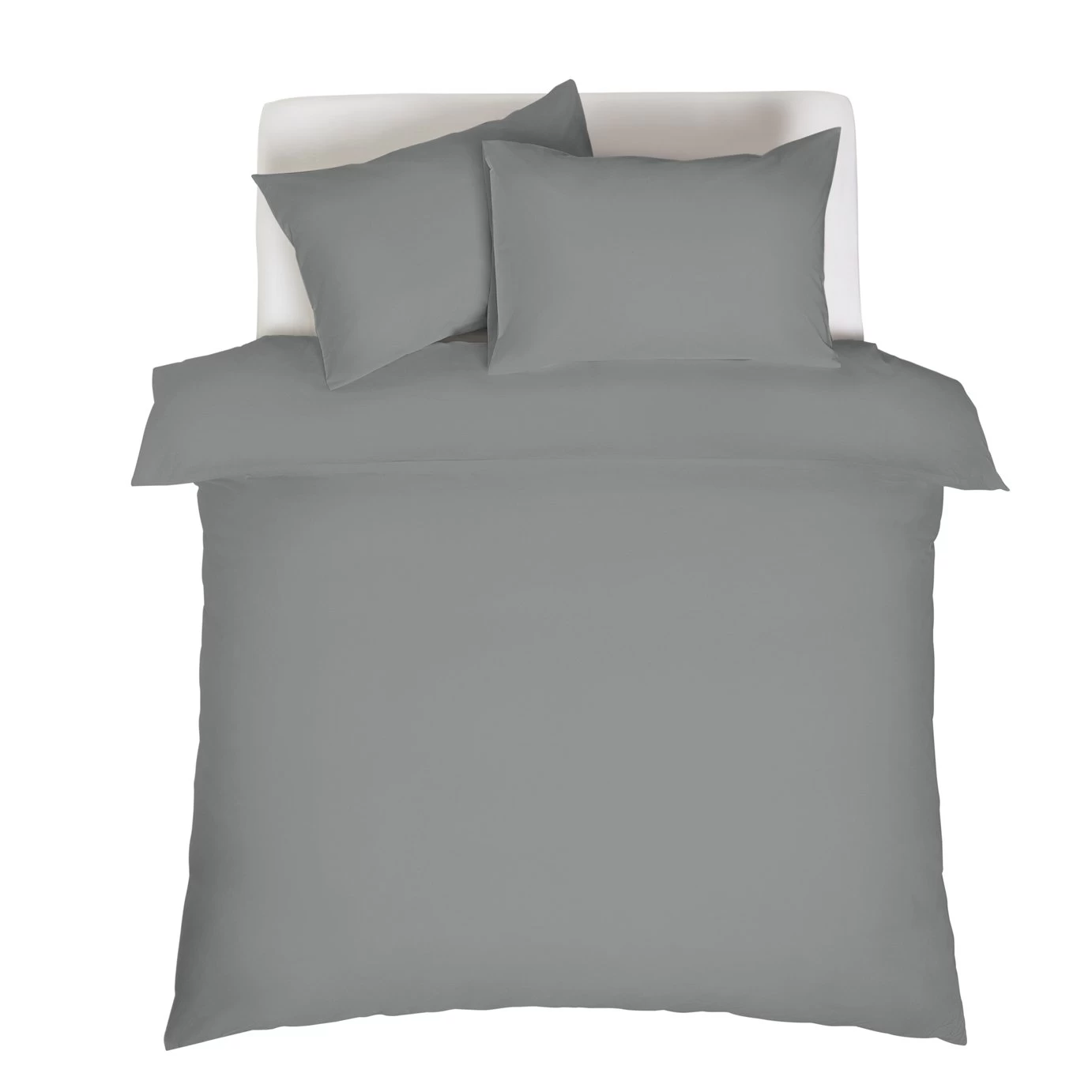 Habitat Cool Tencel Cotton Dove Grey Bedding Set - Single 5 Habitat Cool Tencel Cotton Dove Grey Bedding Set - Single - Image 3