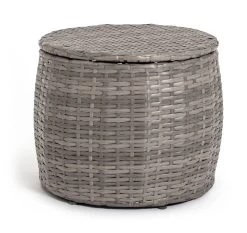 Habitat 2 Seater Wicker Garden Barrel Bistro Set - Grey -Household Items Sale 9401088 R Z002A