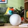 Habitat Caliban Globe Table Lamp - White -Household Items Sale 9404511 R Z001A