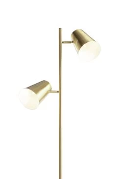 Habitat Iras Brass 2 Light Floor Lamp - Gold 16 Habitat Iras Brass 2 Light Floor Lamp - Gold -Household Items Sale 9404834 R Z006A
