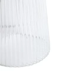 Habitat Le Marais Ribbed Glass Table Lamp Base Only - Clear -Household Items Sale 9404968 R Z003A