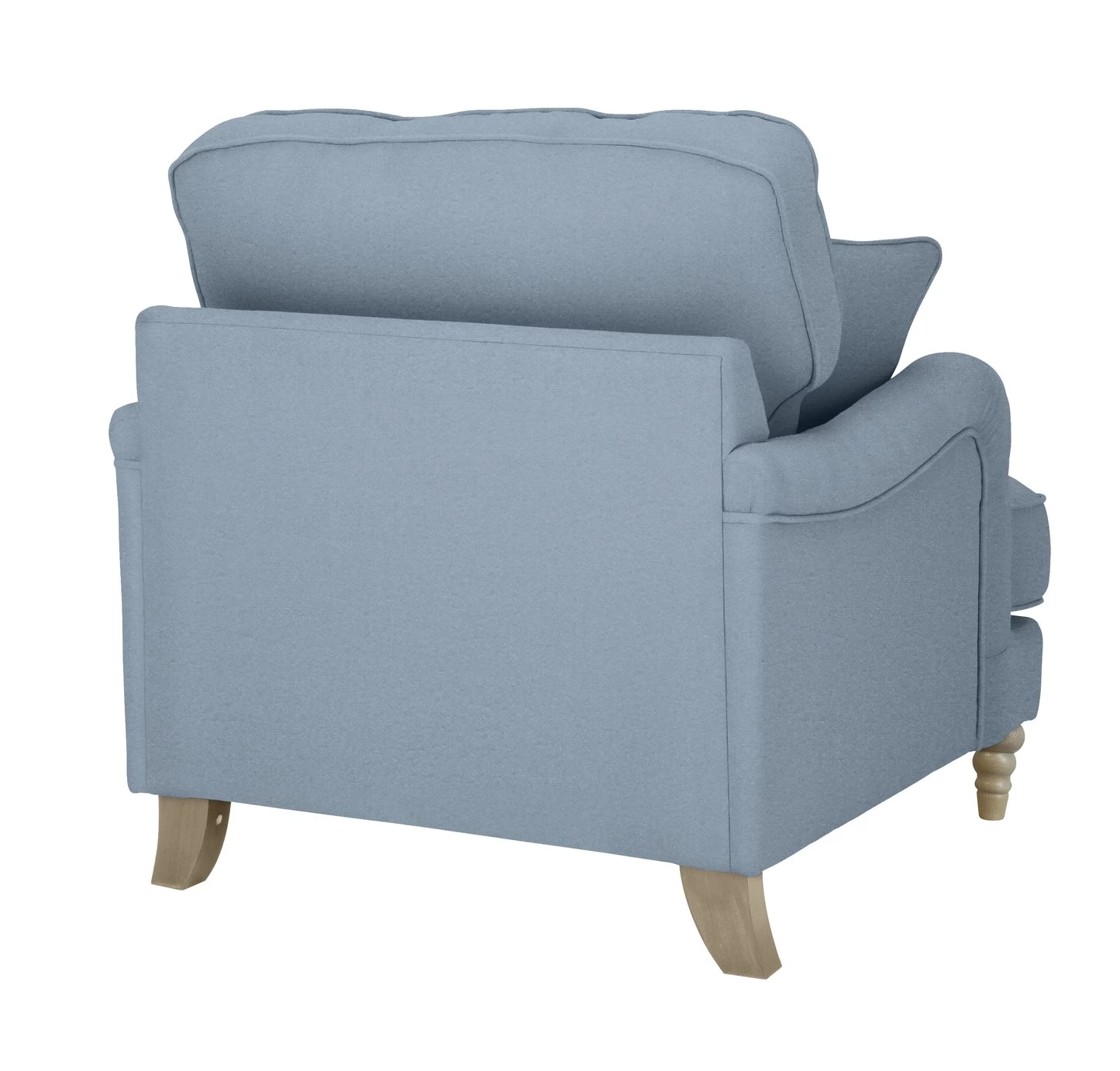 Habitat Matilda Velvet Armchair - Light Blue 7 Habitat Matilda Velvet Armchair - Light Blue - Image 5