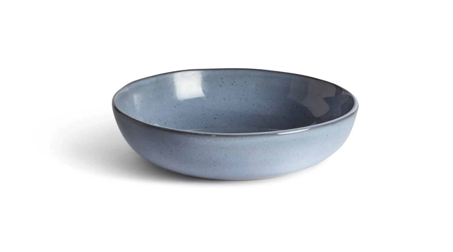Habitat Evora Stoneware Salad Bowl - Blue 3 Habitat Evora Stoneware Salad Bowl - Blue