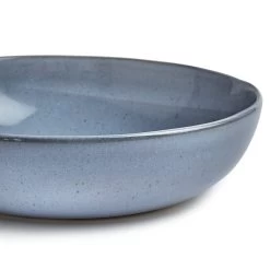 Habitat Evora Stoneware Salad Bowl - Blue 9 Habitat Evora Stoneware Salad Bowl - Blue -Household Items Sale 9415562 R Z002A
