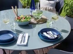 Habitat Aegaen 6 Seater Metal Patio Set - Grey -Household Items Sale 9417515 R Z003C