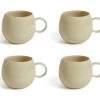 Habitat Evora Set Of 4 Stoneware Mugs - Natural 1 Habitat Evora Set Of 4 Stoneware Mugs - Natural -Household Items Sale 9421192 R Z001A