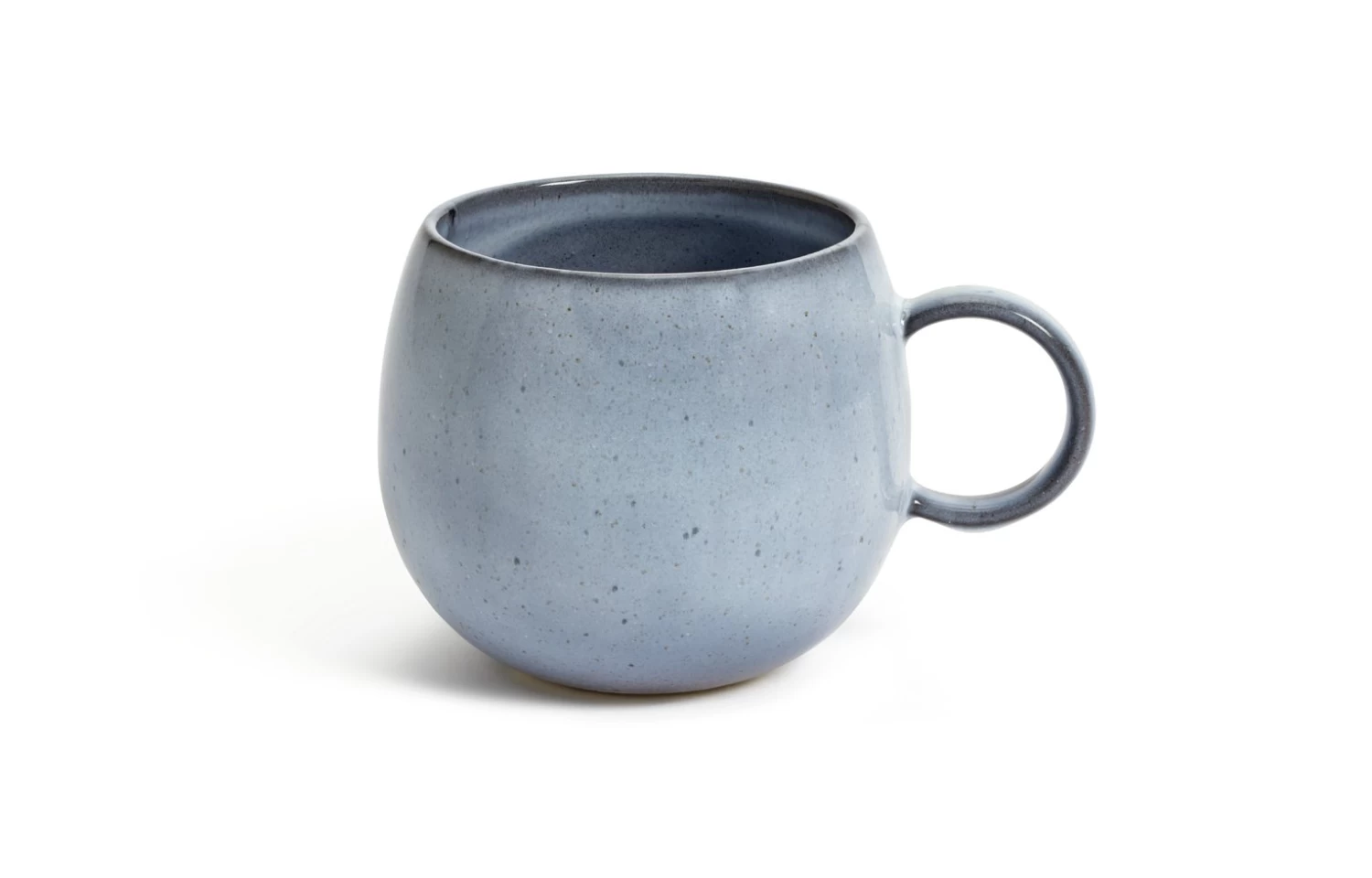 Habitat Evora Set Of 4 Stoneware Mugs - Blue 4 Habitat Evora Set Of 4 Stoneware Mugs - Blue - Image 2