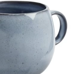 Habitat Evora Set Of 4 Stoneware Mugs - Blue 8 Habitat Evora Set Of 4 Stoneware Mugs - Blue -Household Items Sale 9421745 R Z003A