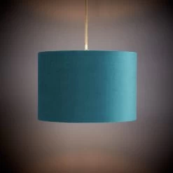 Habitat 30cm Velvet Shade - Teal -Household Items Sale 9425181 R Z002C