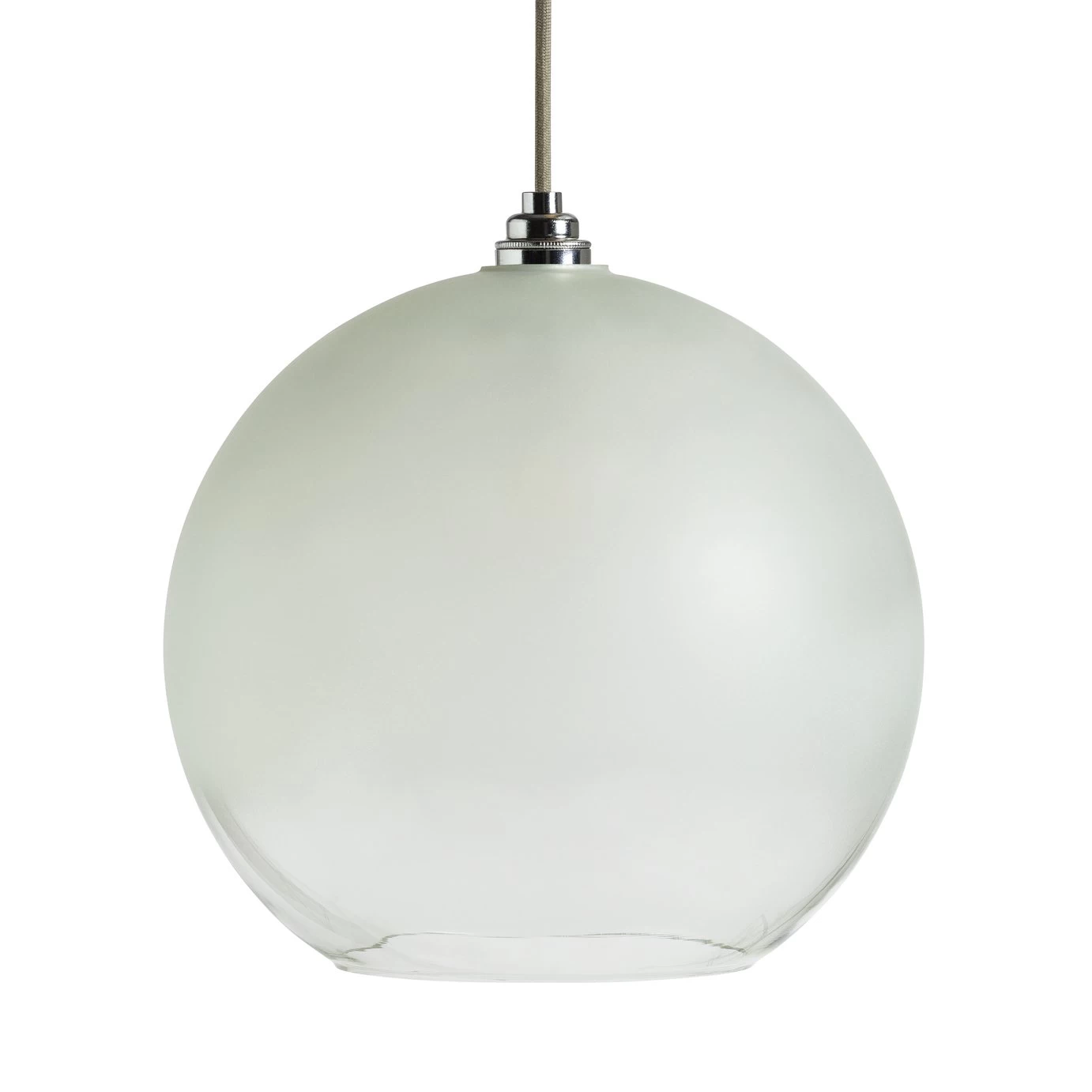 Habitat Kabaka 30cm Frosted Glass Shade - Clear 8 Habitat Kabaka 30cm Frosted Glass Shade - Clear - Image 6