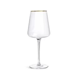 Habitat Gold Rim Set Of 4 Wine Glasses 9 Habitat Gold Rim Set Of 4 Wine Glasses -Household Items Sale 9442528 R Z002A