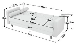 Habitat Preston Clic Clac Velvet Sofa Bed - Pink -Household Items Sale 9478255 R E001