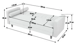 Habitat Preston Clic Clac Velvet Sofa Bed - Pink -Household Items Sale 9478255 R Z002A