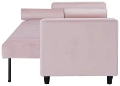 Habitat Preston Clic Clac Velvet Sofa Bed - Pink -Household Items Sale 9478255 R Z004A