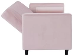 Habitat Preston Clic Clac Velvet Sofa Bed - Pink -Household Items Sale 9478255 R Z007A