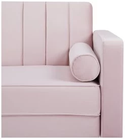 Habitat Preston Clic Clac Velvet Sofa Bed - Pink -Household Items Sale 9478255 R Z009A