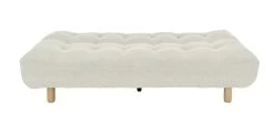 Habitat Kota 3 Seater Boucle Clic Clac Sofa Bed - Cream -Household Items Sale 9480377 R Z005A