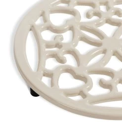 Habitat Cast Iron Trivet - Cream -Household Items Sale 9492176 R Z003A
