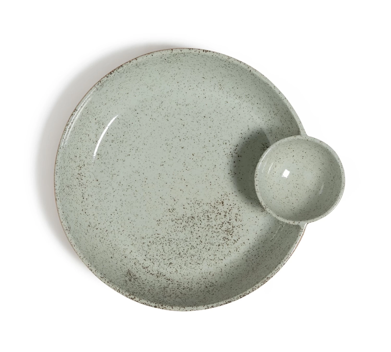 Habitat Mediterranean Stoneware Serve Bowl - Natural 6 Habitat Mediterranean Stoneware Serve Bowl - Natural - Image 4
