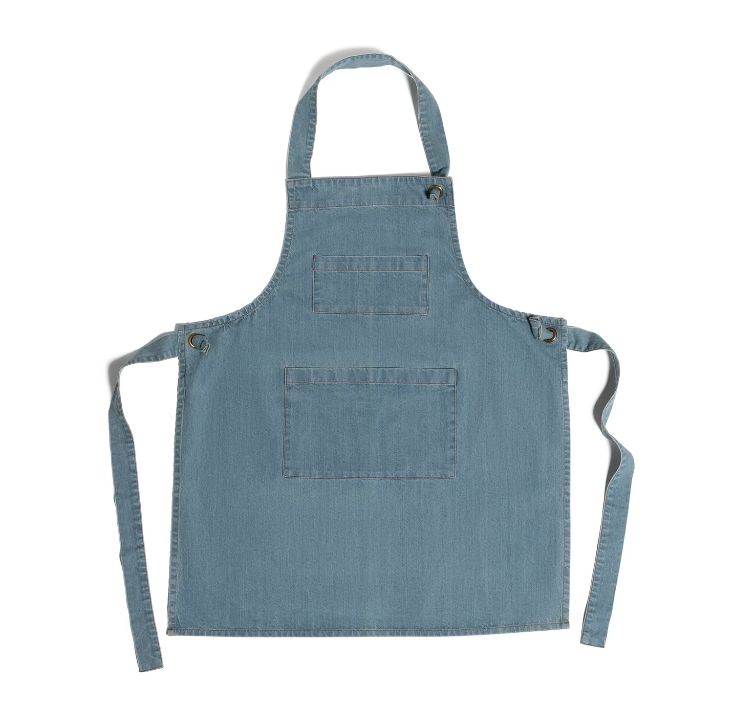 Habitat Mediterranean Denim Apron - Blue 6 Habitat Mediterranean Denim Apron - Blue - Image 4